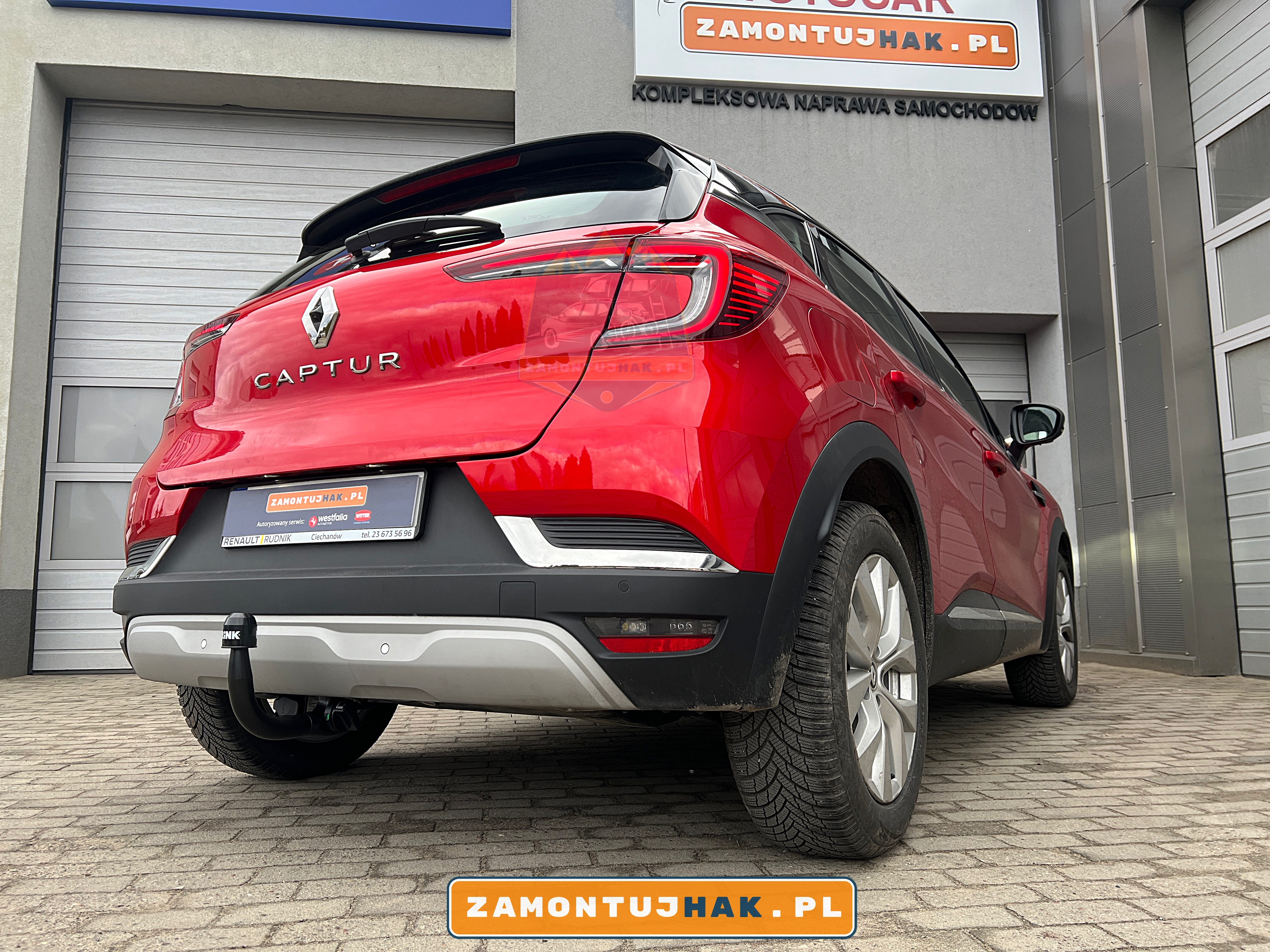 niewidoczny hak do captur ii jaki wybrac